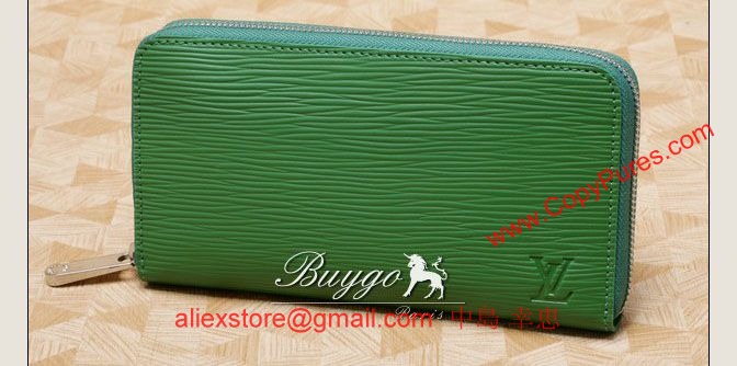 Lルイヴィトン2012年新作エピ ジッピーウォレット 長財布 フューシャ M60303